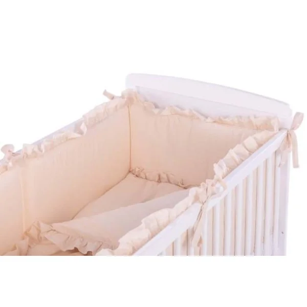 Belisima 5 daļu gultas veļas komplekts "Pure", Kapučīno