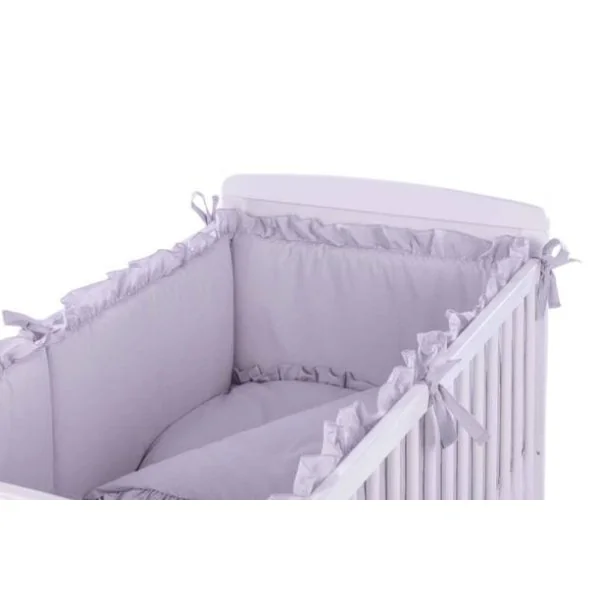 Belisima 5 dalių patalynės komplektas "Pure", Grey