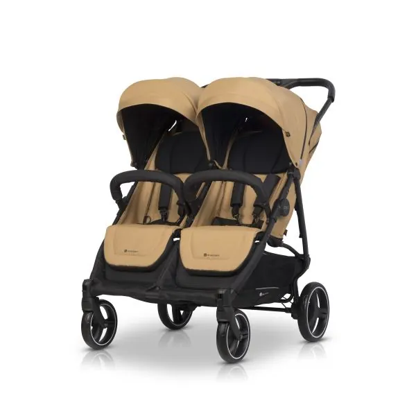 Ratiņi dvīņiem Euro-cart Doblo, Camel