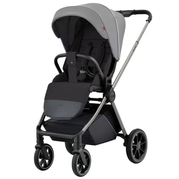 Divpusējs sporta ratiņi Carrello Ultra, Silk grey