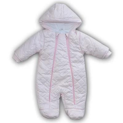 Pašildīts kombinezons zīdaiņiem, Rozā, 62 cm.