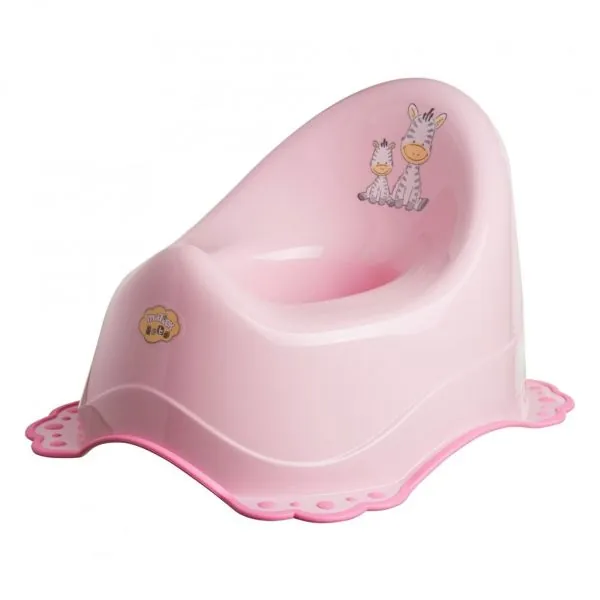 Maltex, neslīdošs muzikālais nakts pods, Zebra, rozā, 6562