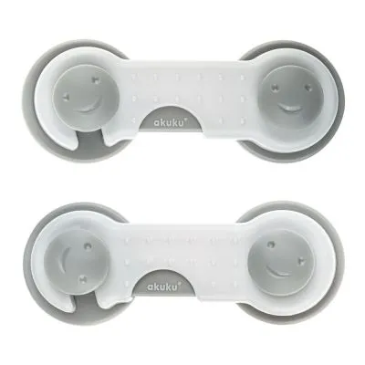 Akuku atvilktņu aizsardzība (2 gab.), pelēka, A0649