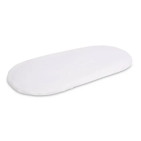 Sensillo neperšlampanti vežimėlio paklodė su guma 75x35 cm. Balta