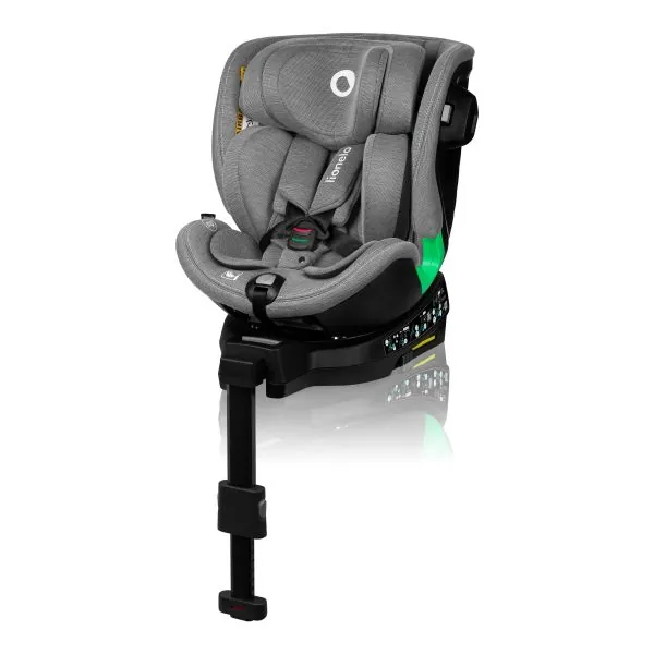 Lionelo Harmony I-size 0-36 kg, Pelēks betona Bambuss
