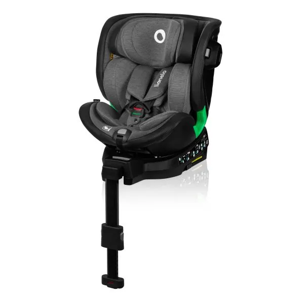 Lionelo Harmony I-size 0-36 kg, Pelēks grafīta āda
