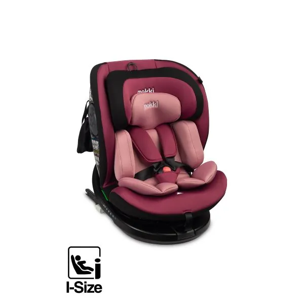 Autokrēsls Caretero Mokki I-size 0-36 kg. 360., Dirty Pink