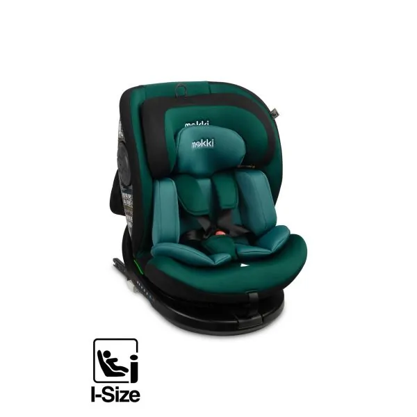 Autokėdutė Caretero Mokki I-size 0-36 kg. 360., Emerald