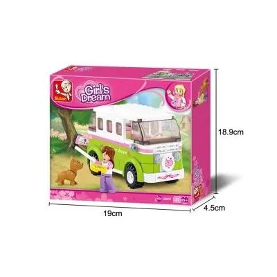 Sluban konstruktors, Tūristu autobuss, 158 gab., B0523