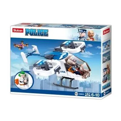 Sluban konstruktors, Policijas helikopters, 161 gab., B0823
