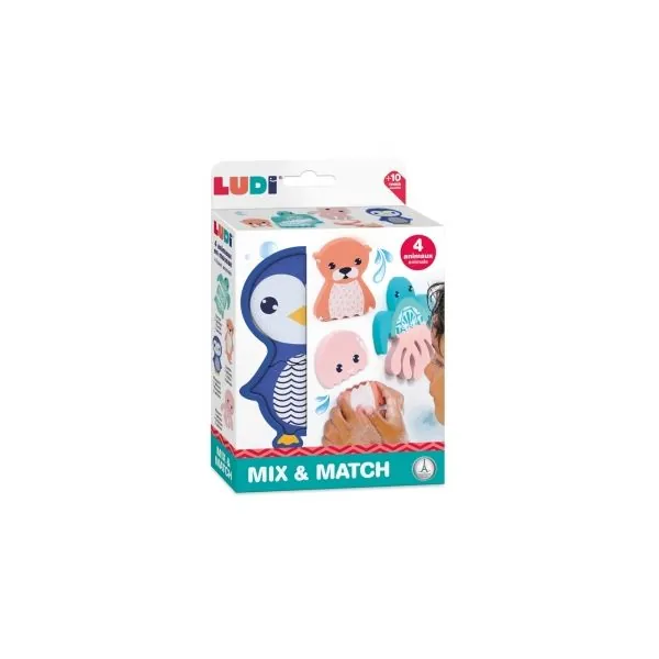 LUDI peldēšanās rotaļlieta, saliec un pielīmē, L40078