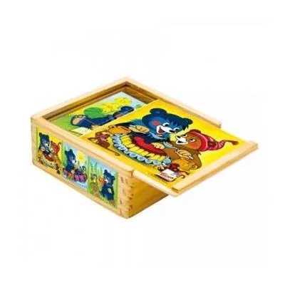 Bērnu klucīšu puzle, Lācīši, BN13205