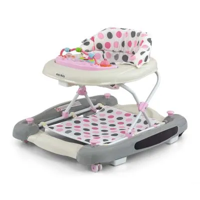 Milly Mally Patrol Plus vaikštynė su supimo funkcija, Pastel