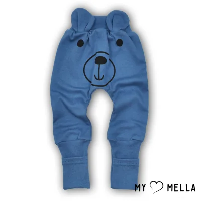 Augošās bikses zīdaiņiem "Mono", zila, 56-62, 62-68 cm.