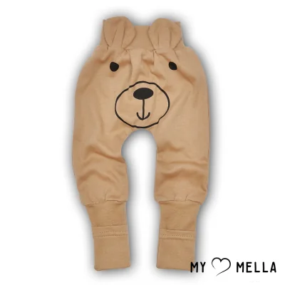 Augošās bikses zīdaiņiem "Mono", kakao krāsas, 56-62, 62-68 cm.