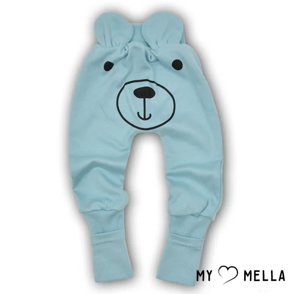 Augančios kelnės kūdikiams "Mono", žydra, 56-62, 62-68 cm.