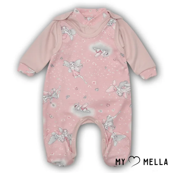 Šļūtenes un krekliņi "Fejas", rozā, 56, 62 cm.