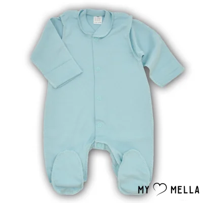 Kombinezons ar apgrieztām šuvēm, zils, 56 cm.