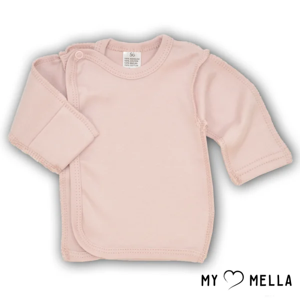 Siaustinukas ar izšūtām vīlēm, rozā, 56 cm.