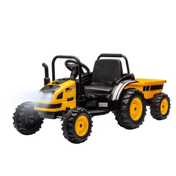 Elektriskais traktors Milly Mally Farmer, Yellow