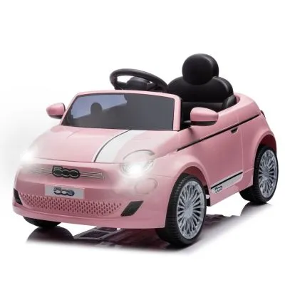 Milly Mally elektromobilis Fiat 500e, Rozā