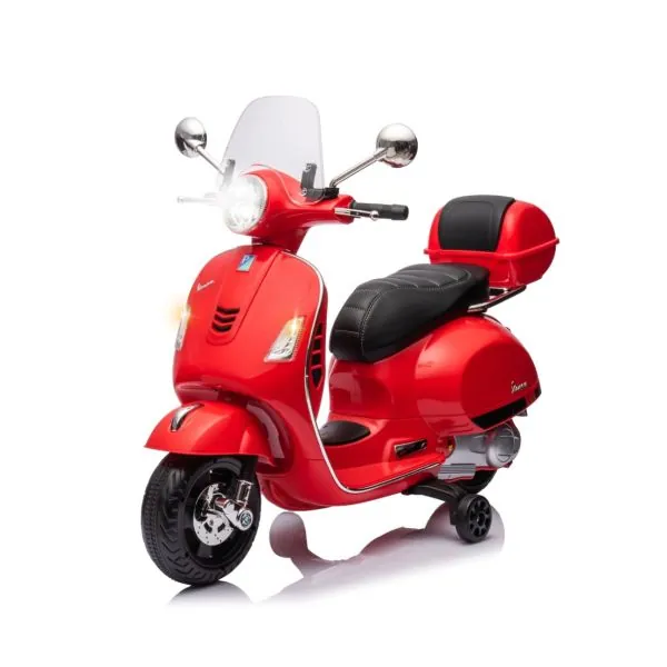 Elektrinis motociklas Milly Mally Vespa GTS Super, Red