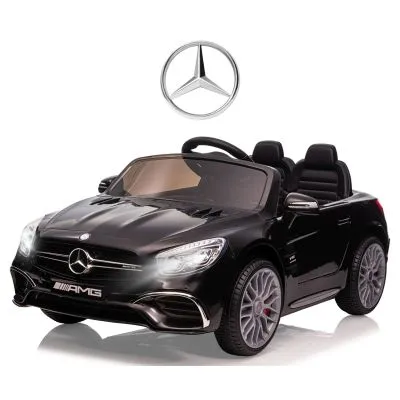 Milly Mally elektromobilis Mercedes-Benz SL65 AMG, Melns