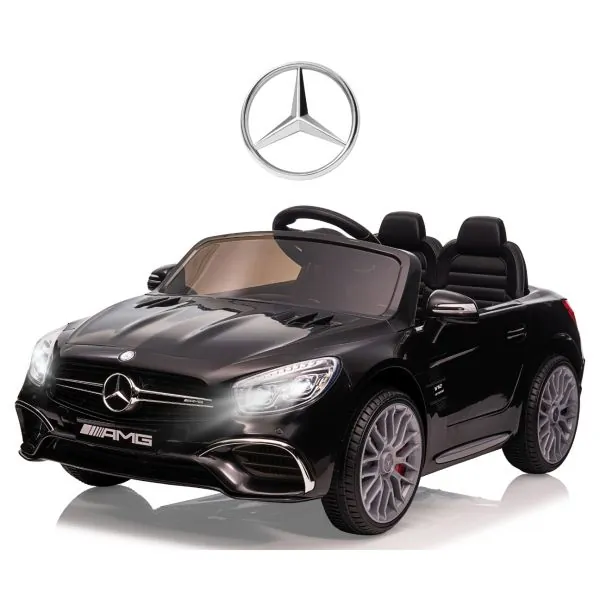 Milly Mally elektromobilis Mercedes-Benz SL65 AMG, Melns
