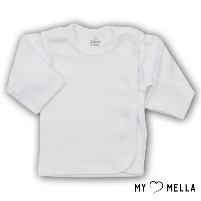 Siaustinukas išvirkščiomis siūlėmis, balta, 56 cm.