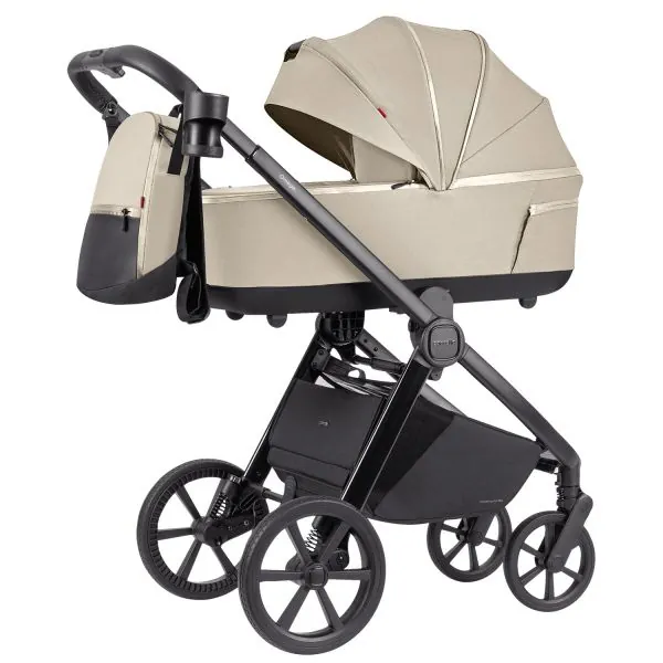 2in1 ratiņi Carrello Omega Plus, Solar beige