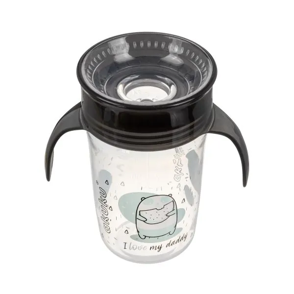 Akuku neizlejams krūzīte 360° 240 ml, A0671