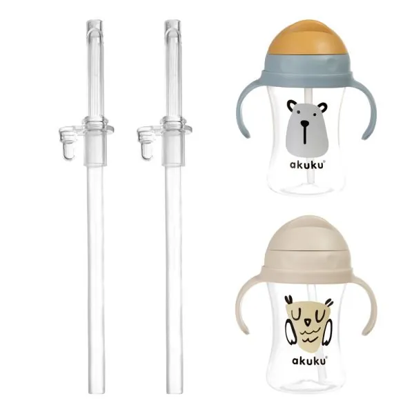 Akuku maināmās salmiņi krūzītēm A0203/A0204, 2 gab., A0201