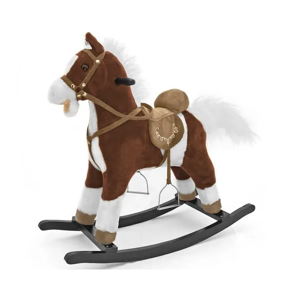 Milly Mally supamas arkliukas Mustang, Dark Brown