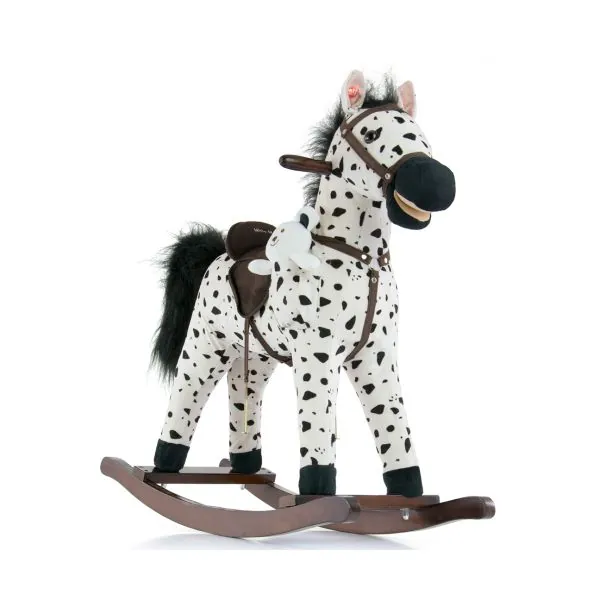 Milly Mally Rocking Horse Mustang Black Dot