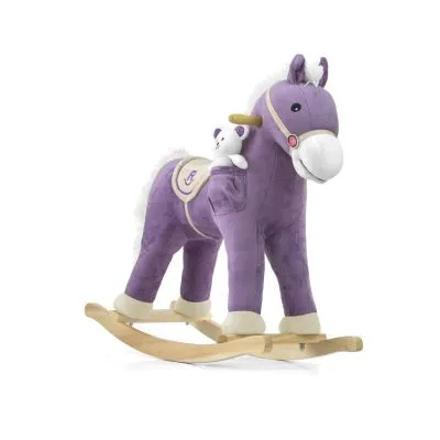 Milly Mally superīgs šūpuļzirgs Pony, Purple