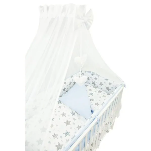 Ankras 6 dalių patalynės komplektas "New Stars", mėlyna