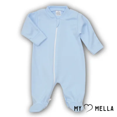 Kombinezons ar rāvējslēdzēju, 56-62 cm, Gaiši zils