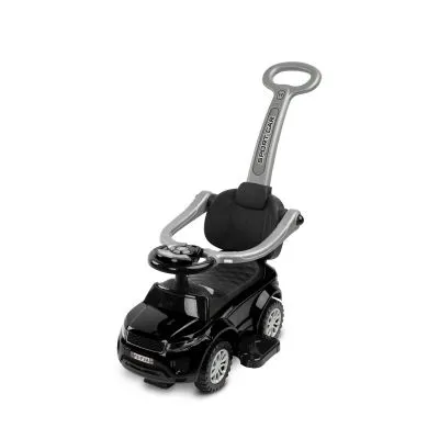 Stumjama mašīnīte ar stumšanas rokturi Toyz Sport Car, Melna