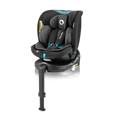 Autokėdutė Lionelo Navy I-size 0-36 kg., 360, Black turquoise