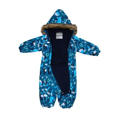 Huppa kombinezons KEIRA, Petrol Pattern, 62 cm.