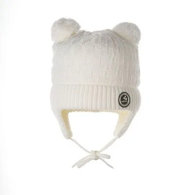 Huppa merino vilnas cepure Remy, Balts, XXS