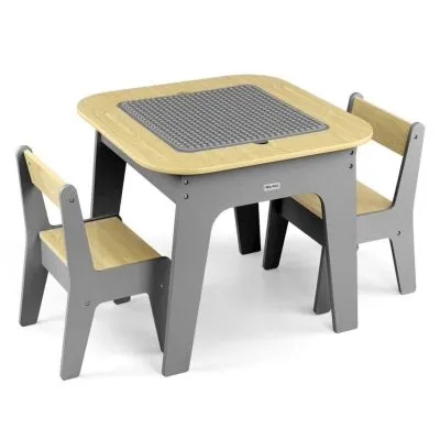 Milly Mally vaikiškų baldų komplektas Olaf -Stalas ir dvi