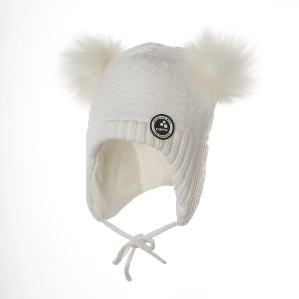 Huppa merino vilnas cepure Ariana, Balta, M