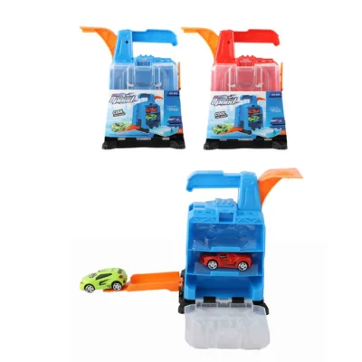 Garāža ar palaišanas trasi un 2 mašīnītēm, 3+