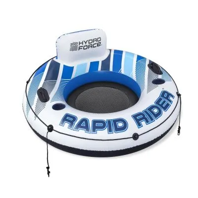 Bestway 43116o piepūšamais peldēšanas riņķis Rapid Rider 1.35m