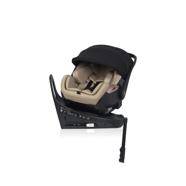 360° rotējošs autokrēsliņš ar guļus pozīciju Cavoe AI, Natural