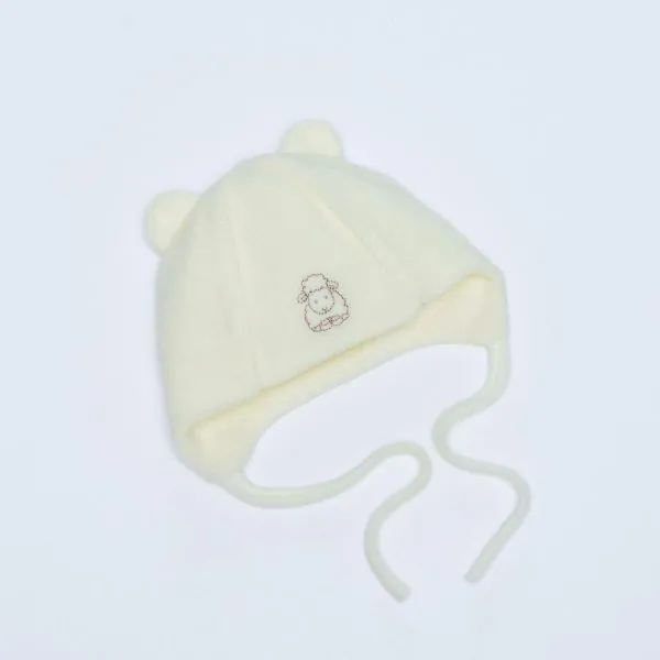 Vilaurita merino vilnas frotē cepure 55, 38 cm.