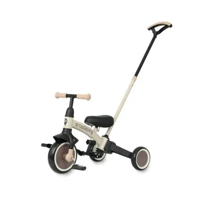 Qplay triratukas/dviratukas 3in1 Stager, Brown