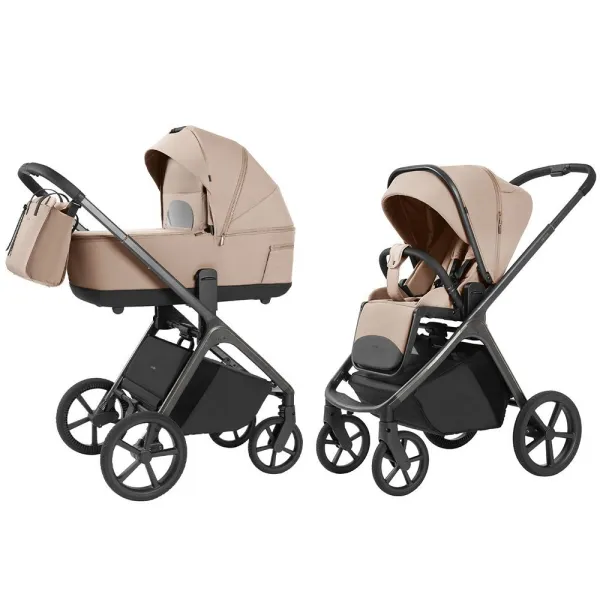 2in1 ratiņi Carrello Vector 2025, Mellow beige