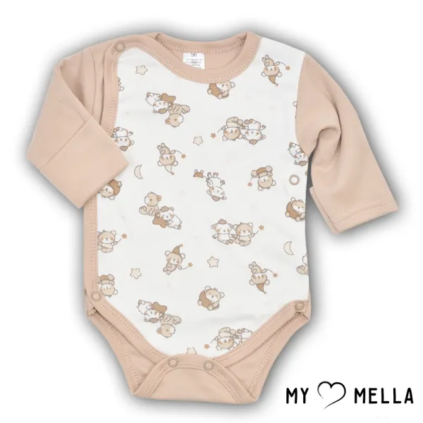 Smėlinukas susiaučiamas "Žvėreliai", rusva, 56, 62cm.